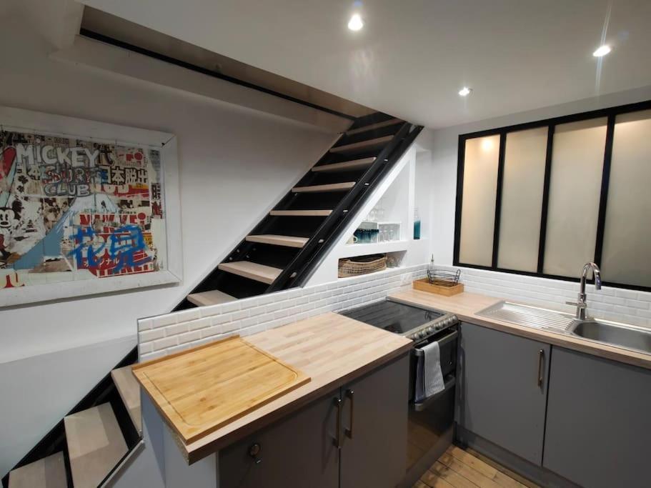 La Passerelle, Duplex Atypique De Charme ヴィムルー エクステリア 写真